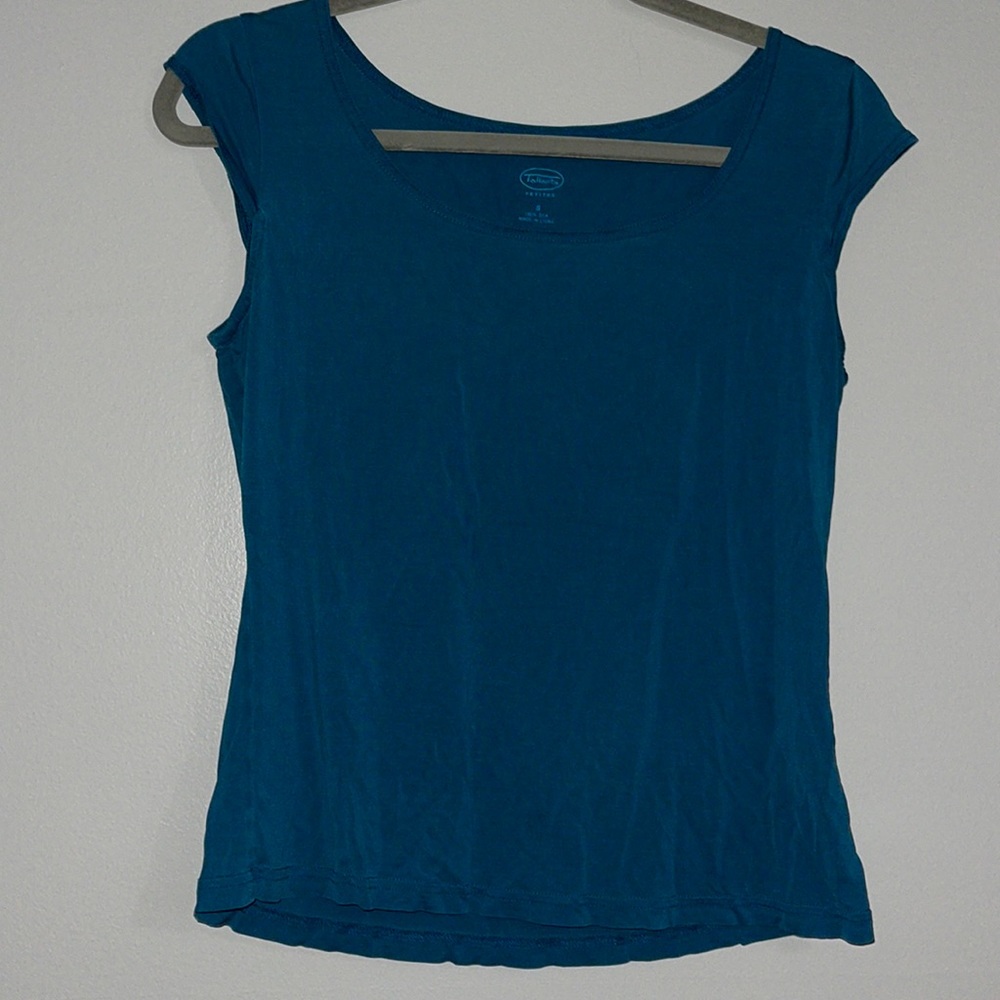 Women’s Petite size small top Teal brand Talbots